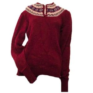 L.L. Bean NWT maroon sweater